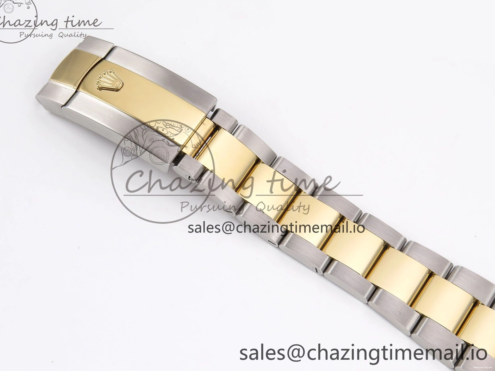 0215 DateJust 41 126333 EWEF Best Edition YG Stick Dial on SS YG Oyster Bracelet A Durable 971